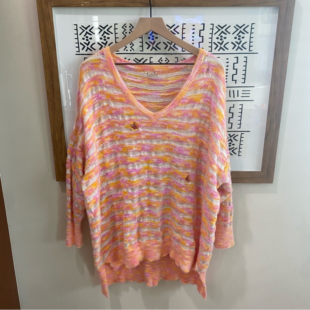 FP Intimately Distressed Sweater